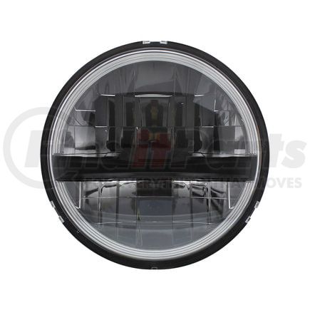 United Pacific 31202 ULTRALIT 8 High Power LED 5-3/4" Round Black Sealed Beam Headlight