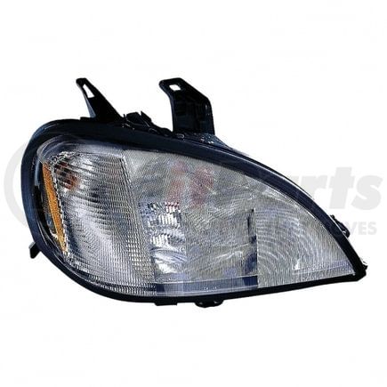 United Pacific 31343 Headlight Assembly - RH, Chrome Housing, with Signal Light, for 2001-2004 Freightliner Columbia