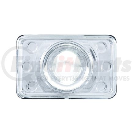 United Pacific 31394 ULTRALIT Crystal Halogen 4" x 6" Low Beam Rectangular Headlight
