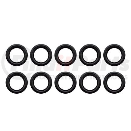 United Pacific 31515P10 Lighting Grommet - 100 Pieces, Black, Rubber, for 4" Light