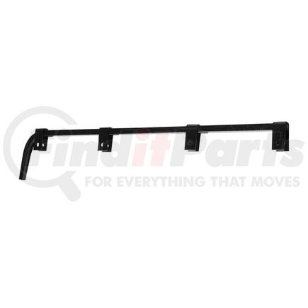 United Pacific 10671 Mud Flap Hanger - Black Straight, No Coil