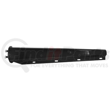 United Pacific 10670 Mud Flap Hanger - 30", Black, Heavy Duty, 2" Bolt Pattern