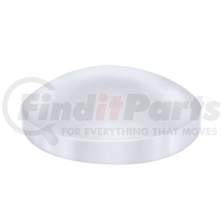 United Pacific 20201 Axle Hub Cap - Rear, 7.5", Stainless, Dome Style