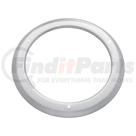 United Pacific 20504 Clearance Light Bezel - Stainless Steel, for 4" Grommet Mounted Light