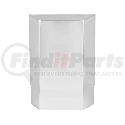 United Pacific 20610 Suspension Shock Absorber Cover - Stainless Steel, for Peterbilt Sleeper