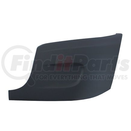 United Pacific 20846 Bumper End - LH, without Fog Light Hole, for 2008-2017 Freightliner Cascadia
