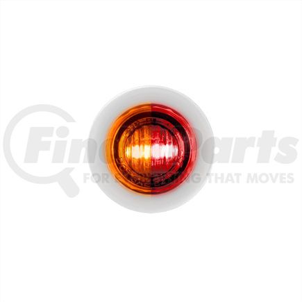 United Pacific 36191 2-LED 3/4" Mini Dual Function Double Fury Clearance/Marker Light, Amber and Red