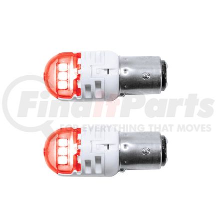 United Pacific 36428 Turn Signal Light Bulb - 12V, Red LED and Lens, 1157 Replacement Type