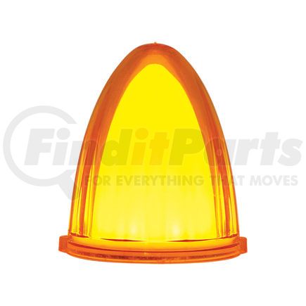United Pacific 36662 Truck Cab Light - 9 LED Dual Function "Glo" Watermelon Grakon 1000 Cab Light, Amber LED/Amber Lens