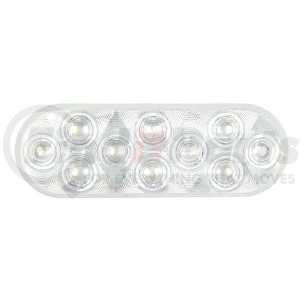 United Pacific 36679B Back Up Light - 20 LED, 6", Oval, "Competition Series"