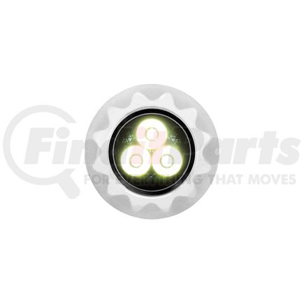 United Pacific 36682B Multi-Purpose Warning Light - 3 High Power LED Mini Warning Light, White LED