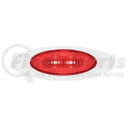 United Pacific 36985 Clearance Light - M5 Millennium GloLight, 6 LED, Red LED/Lens