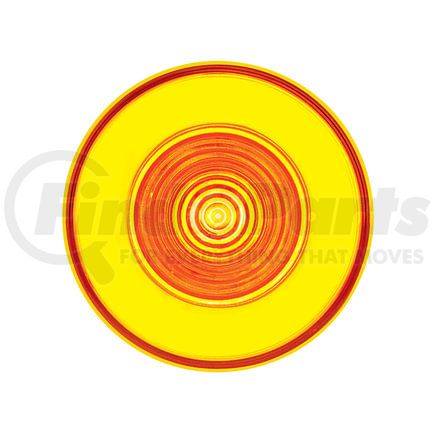 United Pacific 37016 Clearance Light - 2-1/2" Round GloLight, 9 LED, Amber LED/Lens