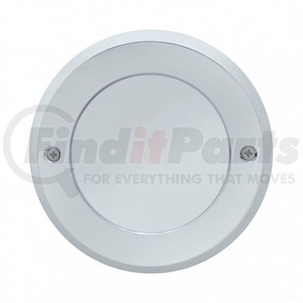 United Pacific 34072 Clearance Light Bezel - Mirror Bezel, 2.5" Chrome, Plastic