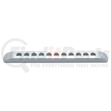 United Pacific 34078B Light Housing - Bulk, 17 in., Chrome, Plastic, for 11 in. LED Light