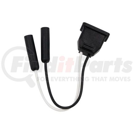 United Pacific 34203 Wiring Harness - 2-Wire Female Adaptor, with Female Bullet Plug