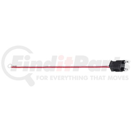 United Pacific 34211P Electrical Pigtail - 2-Wire Pigtail, with 2 Prong Straight Plug, 12" Lead