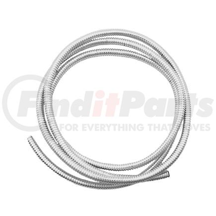 United Pacific 34800 Wire Loom - 72", Chrome, 1/4" Diameter