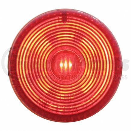 United Pacific 39911BRK Clearance/Marker Light - Low Profile, Red LED/Red Lens, 2", 1 LED