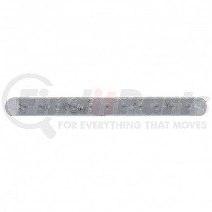United Pacific 39990B Turn Signal Light - 11 LED 15" Turn Signal Light Bar, Amber LED/Clear Lens
