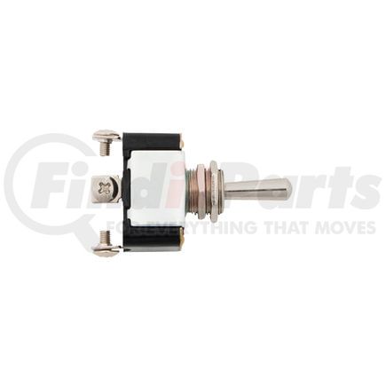 United Pacific 40002 Toggle Switch - 3 Pin, 10 Amp, 12VDC, On-Off, Metal, with 3 Screw Terminals