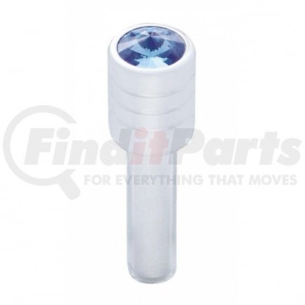 United Pacific 40200 Door Lock Knob - Chrome, with 7/16" Blue Diamond