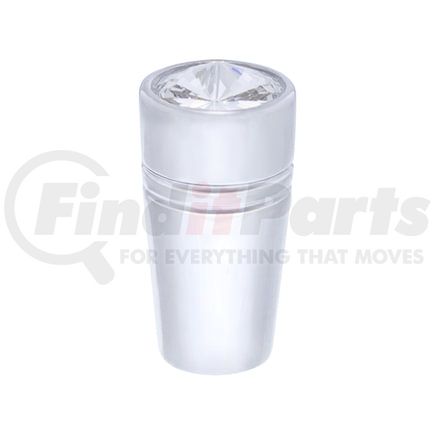 United Pacific 40213 Toggle Switch Extension - Chrome Plated, Aluminum, with Clear Diamond, for Mini Peterbilt