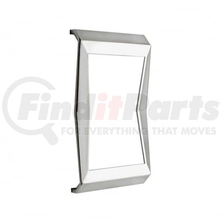 United Pacific 40955B Rocker Switch Face Plate - Bulk, Chrome, Plastic