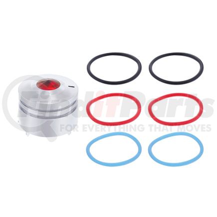 United Pacific 41169 A/C Control Knob - Red Diamond, for Peterbilt Deluxe Signature