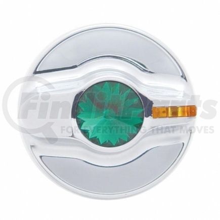 United Pacific 41318 A/C Control Knob - Green Diamond, for Kenworth Signature