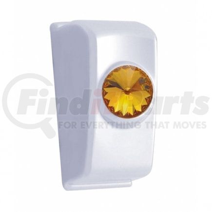 United Pacific 41352 Rocker Switch Cover - Rocker Switch Plug, with Amber Diamond, for 2006+ Kenworth