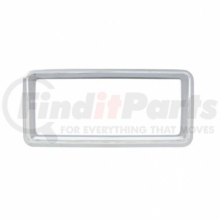 United Pacific 41445 Dash Instrument Bezel - Center, Chrome, for 2006+ Kenworth W900/T800 & 2008-2017 T660