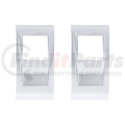 United Pacific 41788 Rocker Switch Cover - Chrome Plastic, for 2025-2025 Peterbilt 579