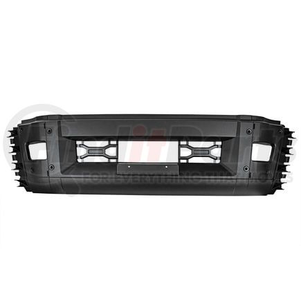 United Pacific 41806 Replacement Center Bumper For 2018-2024 Volvo VNL, Black, OE 82750060