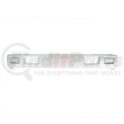 United Pacific 41809 Bumper - Front, White, for 2007-2025 NPR (ELF 400/500/600)