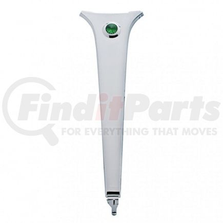 United Pacific 41956 Dashboard Trim - Dash Panel Trim, Center, with Green Diamond, for Freightliner