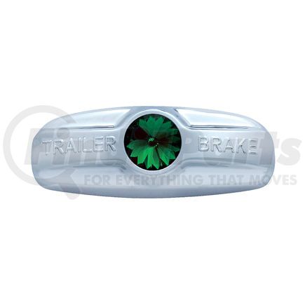 United Pacific 41994 Trailer Air Brake Hand Brake Cover - With Green Diamond, for Freightliner