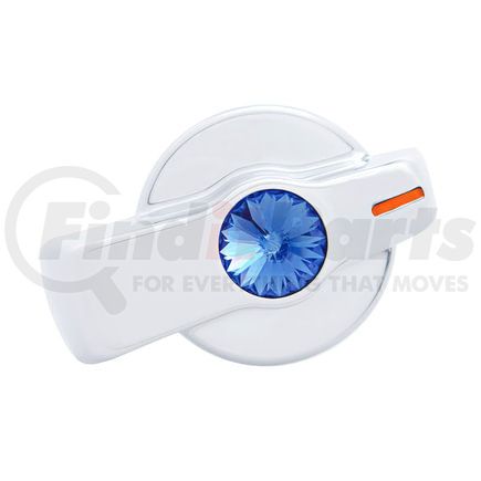 United Pacific 42023 A/C Control Knob - "Signature" (Newer Model), with Blue Diamond, for Freightliner