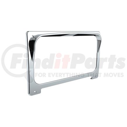 United Pacific 42068 Gauge Panel - Gauge Cluster Cover, Center, with Visor, for Freightliner
