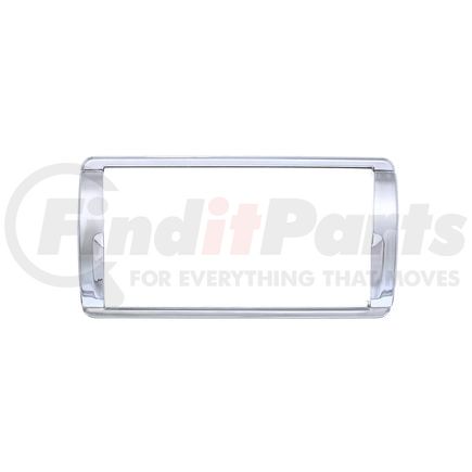 United Pacific 42444 Dashboard Trim - Dash Panel Trim, Chrome, 4 Switch, for 2018-2020 Freightliner Cascadia