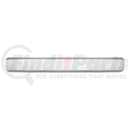 United Pacific 42506 Bumper Trim Cover - Center, ABS, Satin Silver Finish