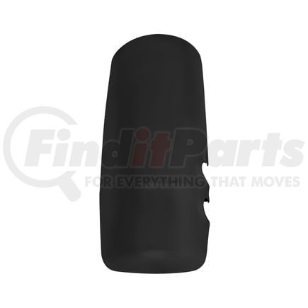United Pacific 42789 Mirror Cover - Passenger Side (RH), Matte Black Finish, for 2013-2025 Kenworth T680
