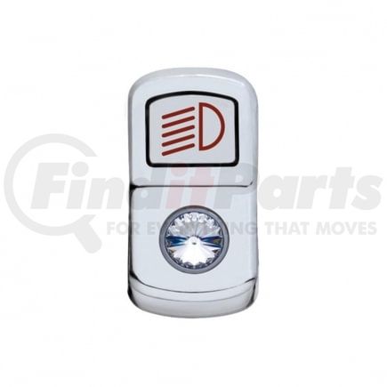 United Pacific 45132 Rocker Switch Cover - "Headlight", with Clear Diamond