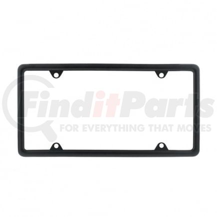 United Pacific 50004 License Plate Frame - Black, Slim