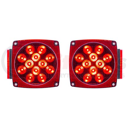 United Pacific 38309BK Stop, Turn & Tail Light - Over 80" Wide, LED, Submersible Combination Light