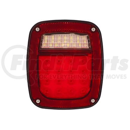 United Pacific 38490B Brake/Tail/Turn Signal Light - LED Universal Combination Tail Light, without License Light & Side Marker