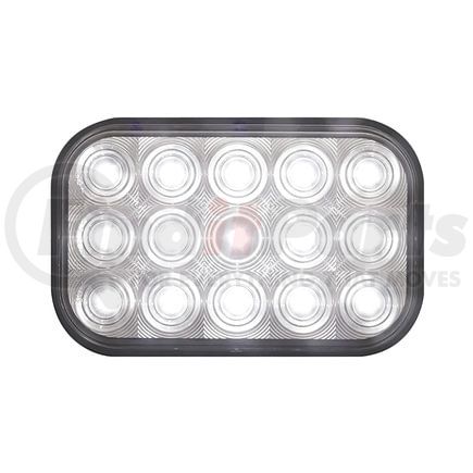 United Pacific 38778B Back Up Light - Bulk, Rectangular Shape, 15 LED, White LED, Clear Lens