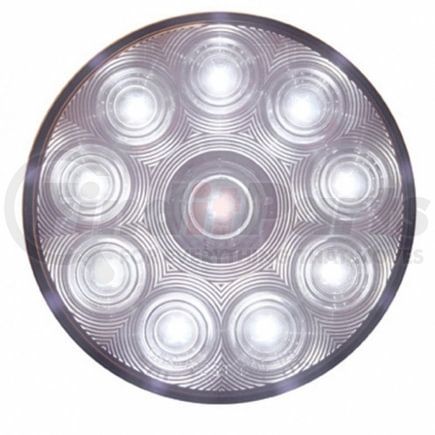 United Pacific 38828BCK Auxiliary/Utility Light Kit - 10 LED, 4", White LED/Clear Lens