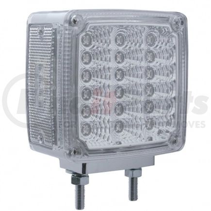 United Pacific 39380 Turn Signal Light - Double Face, RH, 39 LED Reflector, Amber & Red LED/Clear Lens