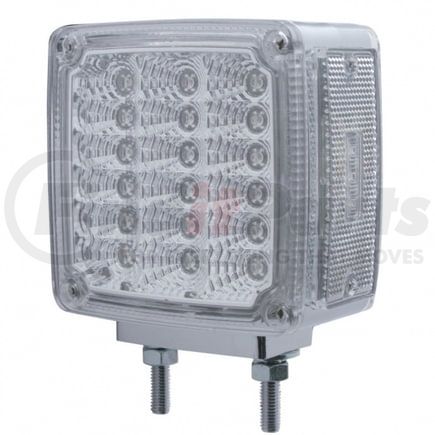 United Pacific 39379 Turn Signal Light - Double Face, LH, 39 LED Reflector, Amber & Red LED/Clear Lens